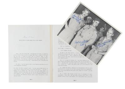 Lot #529 Enola Gay (2) Signed Items - Image 1