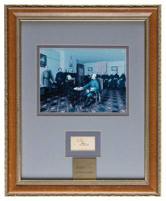 Lot #504 Robert E. Lee Signature - Image 1