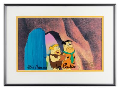 Lot #691 Bill Hanna and Joe Barbera Signed Production Cel - Image 2