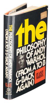 Lot #636 Andy Warhol Signed Book with Sketch - Image 3