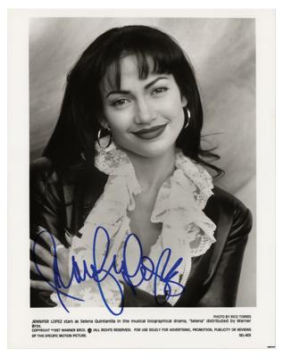 Lot #849 Jennifer Lopez Signed Photograph