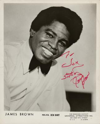 超貴重 James Brown 直筆サイン 1986 3456566_1.jpg