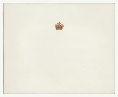 Lot #278 Elizabeth, Queen Mother Signed Christmas Card  - Image 3