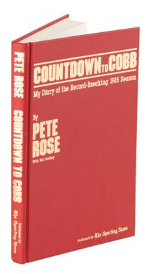 Lot #1091 Pete Rose Signed Photograph and Book - Image 4
