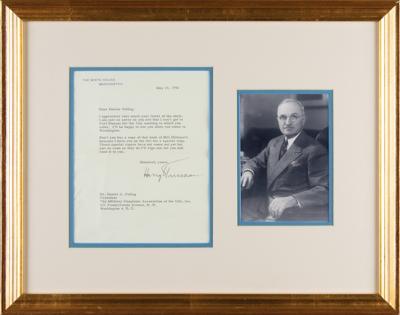 Lot #121 Harry S. Truman: 