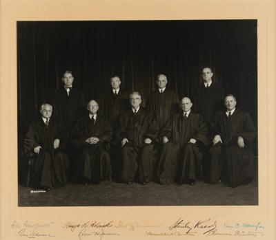 Lot #154 Vinson Court Signed Photograph