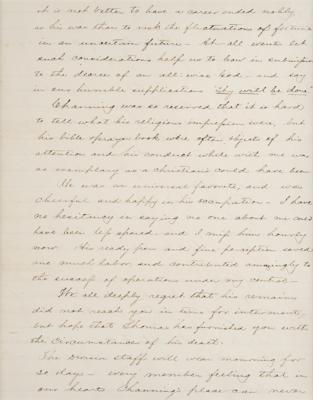 Lot #505 J. E. B. Stuart Autograph Letter Signed - Image 3