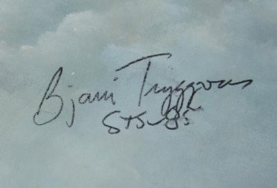 Lot #621 Stephen Wiggin Painting: 'Cape Winds' - Image 2