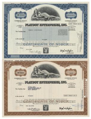 Lot #158 Playboy Enterprises (2) Stock