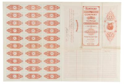 Lot #442 Thomas Fortune Ryan and Brayton Ives Signed Bond - Image 2