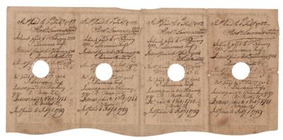 Lot #555 Revolutionary War: Connecticut Pay Orders Pay Orders - Image 2