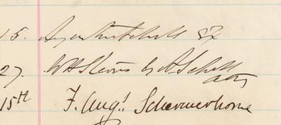 Lot #170 Cornelius Vanderbilt: Hudson River Railroad stockholder receipt signed twice 