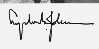 Lot #89 Lyndon B. Johnson Signed Photograph - Image 2