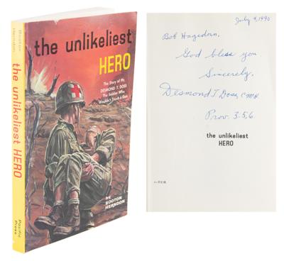 Lot #526 Desmond Doss (3) Signed Items - Image 1