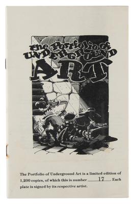 Lot #699 Cartoonists: Portfolio of Underground Art (13) Signed Prints - Image 4