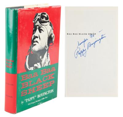 Lot #512 Pappy Boyington Signed Book - Image 1