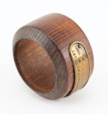 Lot #546 Horatio Nelson: HMS Victory Wooden Artifact: From the bowsprit from Lord Nelson's flagship, HMS Victory - Image 2