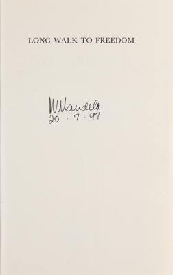 Lot #145 Nelson Mandela Signed Book - Image 2