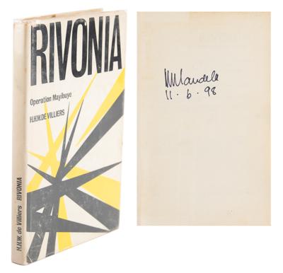 Lot #147 Nelson Mandela Signed Book - Image 1