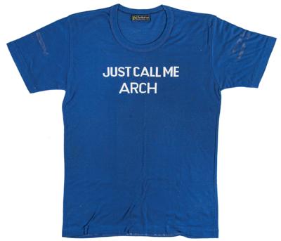 Lot #473 Desmond Tutu Personally-Worn Shirt and Typed Note Signed - Image 1