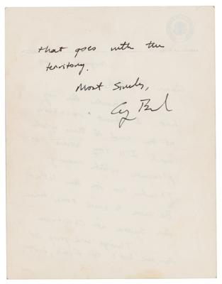Lot #35 George Bush: 
