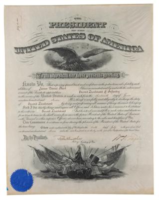 Lot #120 William H. Taft Document Signed as President - Image 1