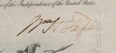 Lot #120 William H. Taft Document Signed as President - Image 2