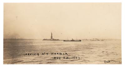 Lot #626 Frederic-Auguste Bartholdi Signed Photograph - Image 1