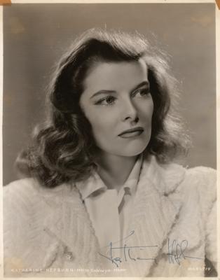 Lot #862 Katharine Hepburn Signed Photograph - Image 1