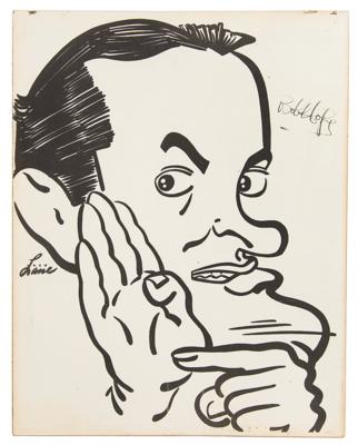 Lot #954 Bob Hope Signed Print
