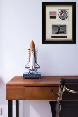 Lot #9386 Dave Scott's Apollo 15 Flown/Lunar Landed Flag Display - Image 4