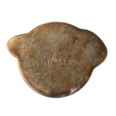 Lot #9152 Apollo 7 Unflown Robbins Medallion - Image 2