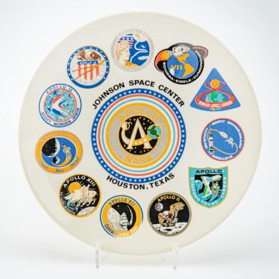 Lot #9146 Johnson Space Center Souvenir Plate - Image 1