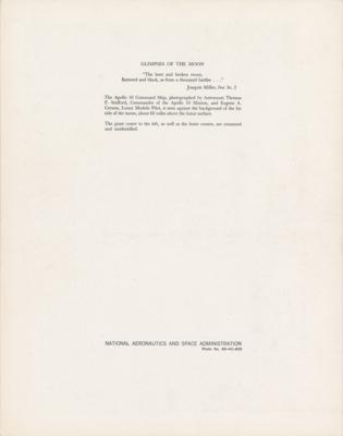 Lot #9181 Apollo 10 Oversized NASA Lithograph - Image 2