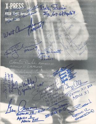 Lot #9486 Astronauts and Cosmonauts (42) Multi-Signed Booklet - Image 1