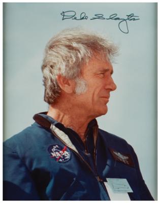 Lot #9052 Deke Slayton Signed Photograph - Image 2