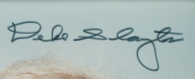 Lot #9052 Deke Slayton Signed Photograph - Image 3