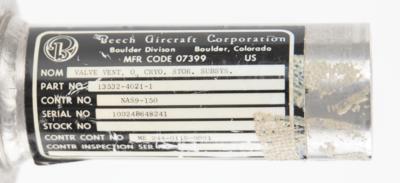 Lot #9093 Apollo Command/Service Module: Oxygen System Fill and Vent Port - Image 4