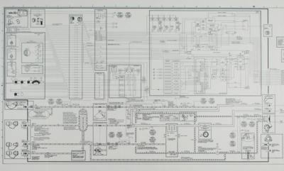 Lot #9295 Fred Haise's Apollo 13 Flown EMU Schematic - Image 5
