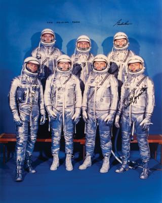Lot #9001 Gordon Cooper, Scott Carpenter, and Wally Schirra - Image 1
