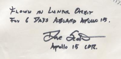 Lot #9378 Apollo 15 Lunar Flown PPK - Image 4
