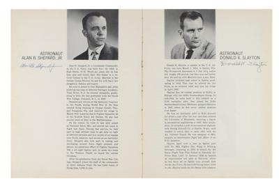 Lot #9041 Mercury 7 Signed Book - Image 5
