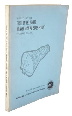 Lot #9031 John Glenn Signed Mission Report - Image 3