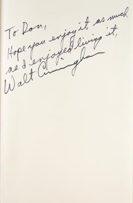 Lot #9154 Walt Cunningham Signed Book - Image 2