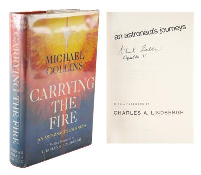 Lot #9259 Michael Collins Signed Book - Image 1