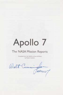 Lot #9155 Walt Cunningham Signed Book - Image 2