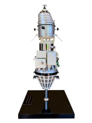 Lot #9640 Luna 10 Soviet Robotic Spacecraft Model - Image 2