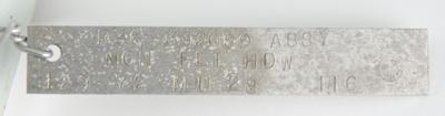 Lot #9124 Apollo Command Module Storage Locker Closure/Door Assembly - Image 3