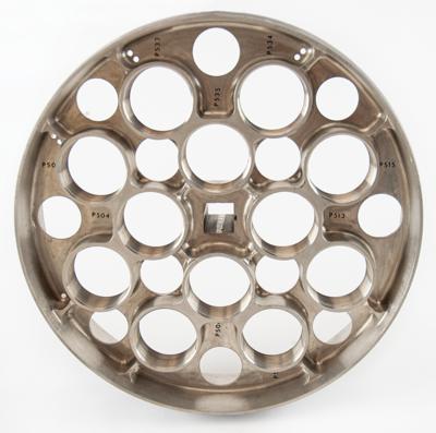 Lot #9607 Space Shuttle Orbiter Umbilical Connector Plate - Image 2