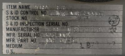 Lot #9092 Apollo Command Module Pyrotechnic Test Set - Image 3